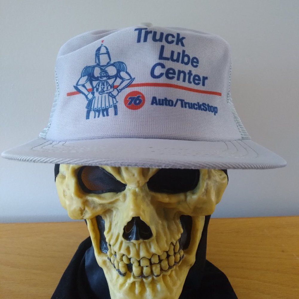 Vintage 76 Truck Lube Center Snap Back Trucker Hat
